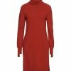 CEDRIC CHARLIER Short Dress For Women Rust