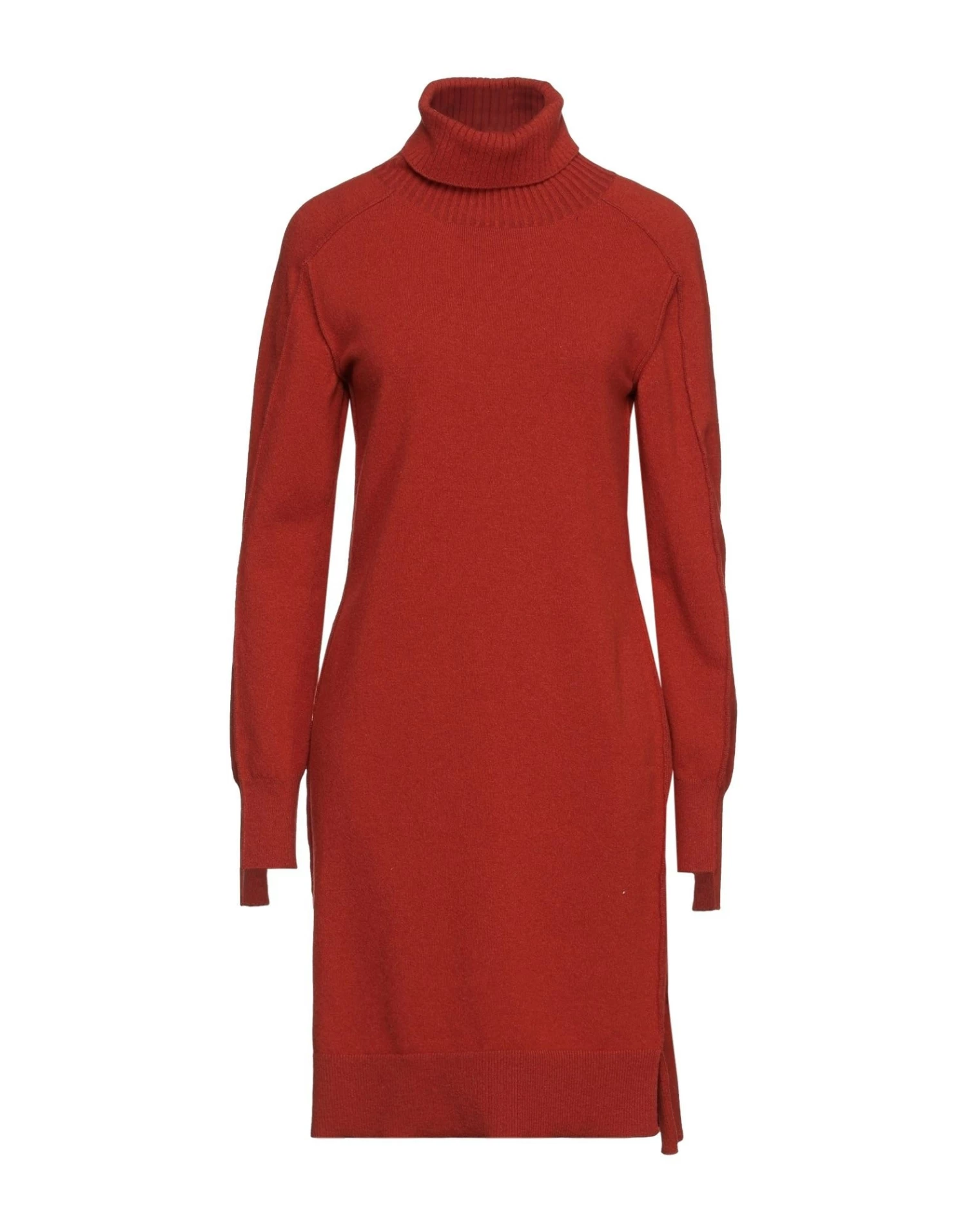 CEDRIC CHARLIER Short Dress For Women Rust
