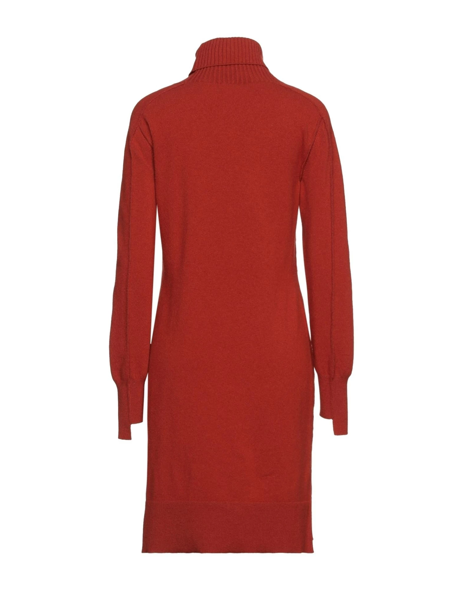 CEDRIC CHARLIER Short Dress For Women Rust - Image 2