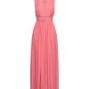 CEDRIC CHARLIER Long Dress For Women Salmon Pink