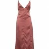 CEDRIC CHARLIER Midi Dress For Women Pastel Pink