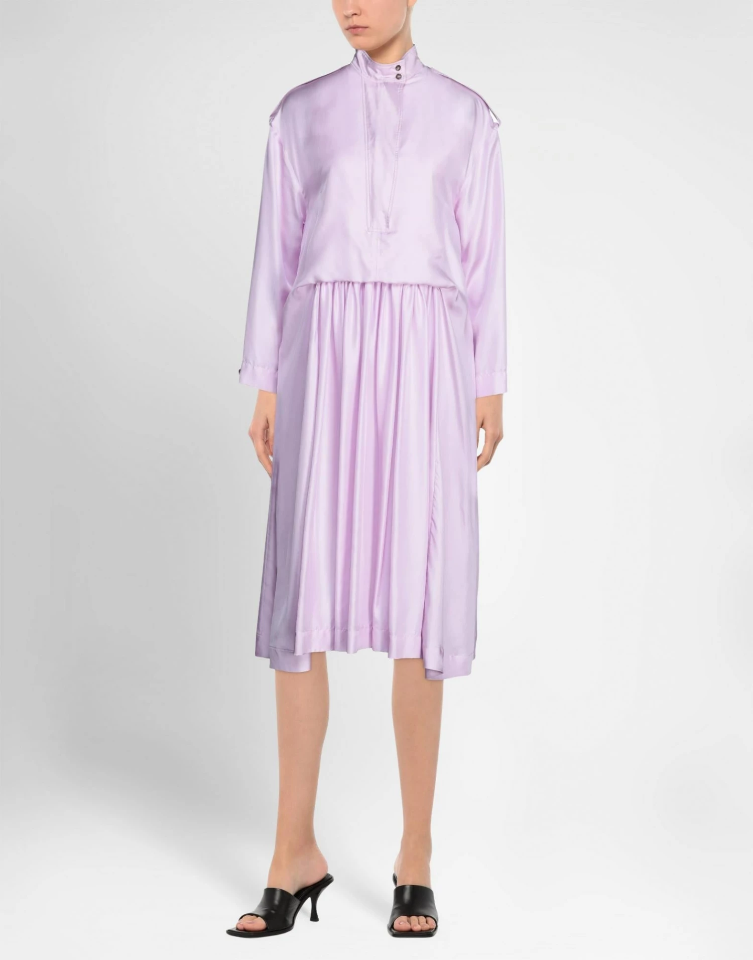 CEDRIC CHARLIER Midi Dress For Women Lilac - Image 3