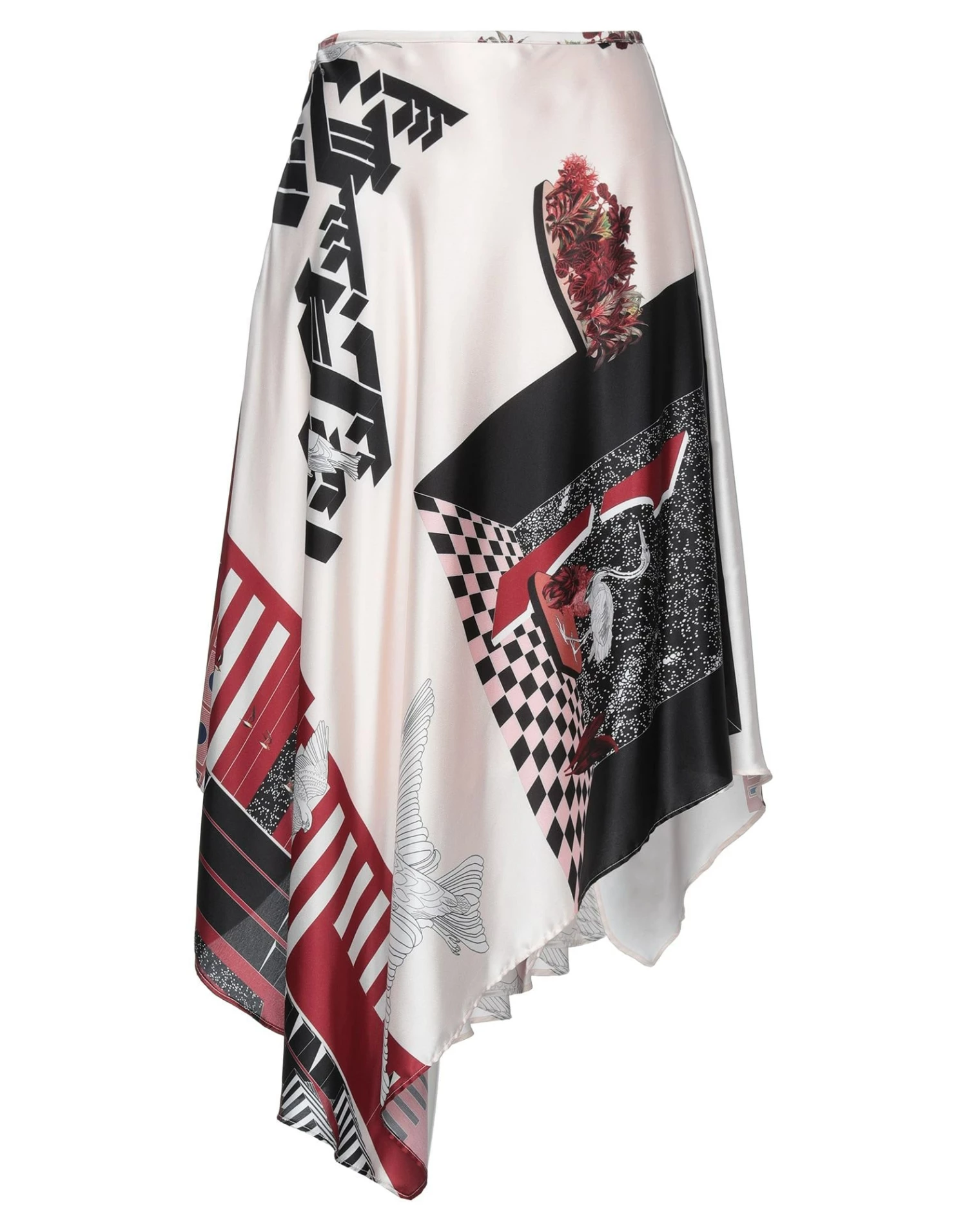 CEDRIC CHARLIER Midi Skirt For Women Sky Blue - Image 5