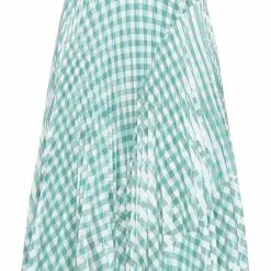 CEDRIC CHARLIER Midi Skirt For Women Green