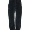 CEDRIC CHARLIER Casual Pants For Women Dark Blue