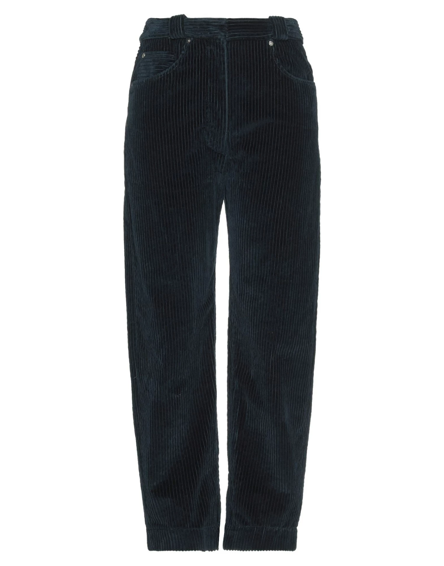 CEDRIC CHARLIER Casual Pants For Women Dark Blue