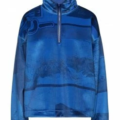 Y-3 Sweatshirt For Women Blue
