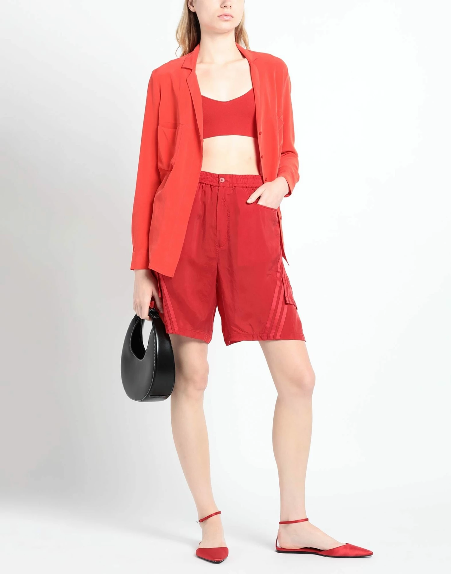 Y-3 Shorts & Bermuda For Women Red - Image 2